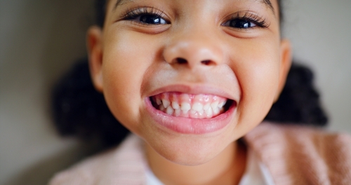 Oral,Health,,Showing,Teeth,And,Girl,