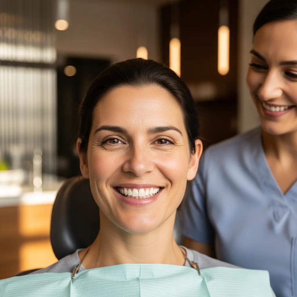 satisfied dental patient